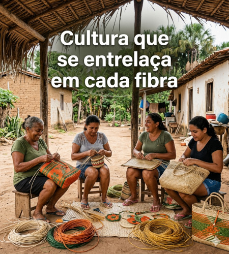 Cultura que se entrelaça em cada fibra.